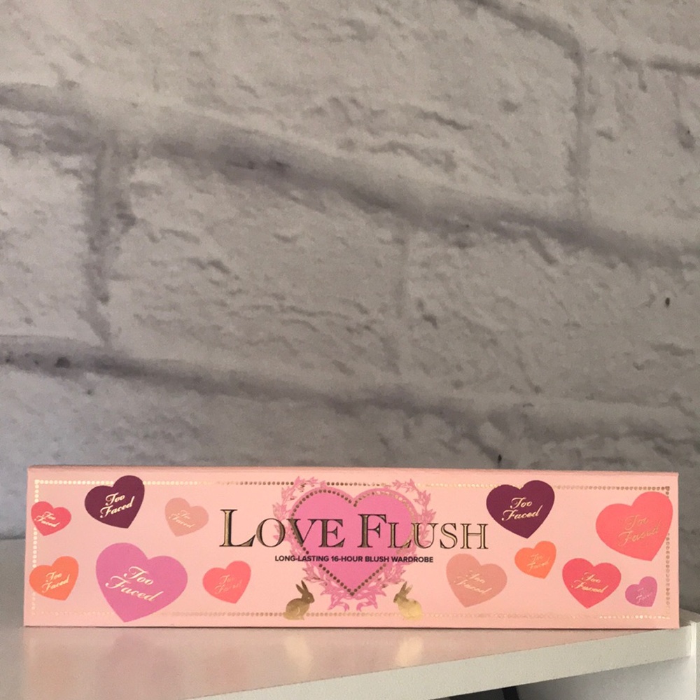 Too faced Love Flush Blush Wardrobe Palette.